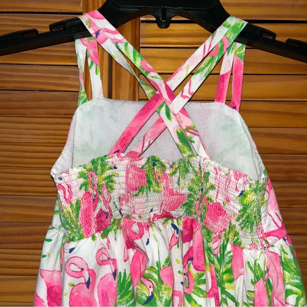Tommy Bahama‎ Girl’s Flamingo Sundress Size 4